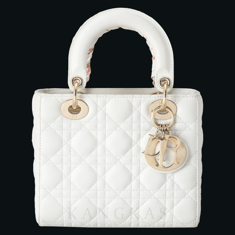 CHRISTIAN DIOR(USED)크리스찬디올 레이디디올 스몰 백 & 트윌리